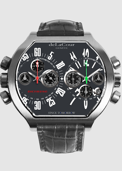 Replica DeLaCour Bichrono Grey WAST2001-1005 Watch Replica DeLaCour Bichrono Grey WAST2001-1005 Watch